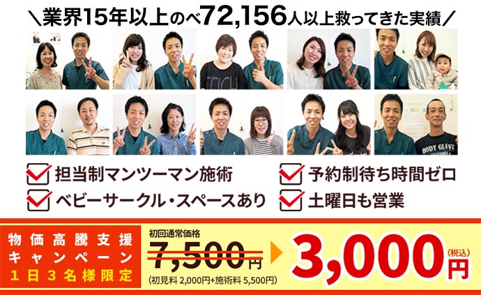 業界15年以上のべ72,156人以上救ってきた実績