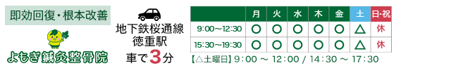 緑区よもぎ鍼灸整骨院