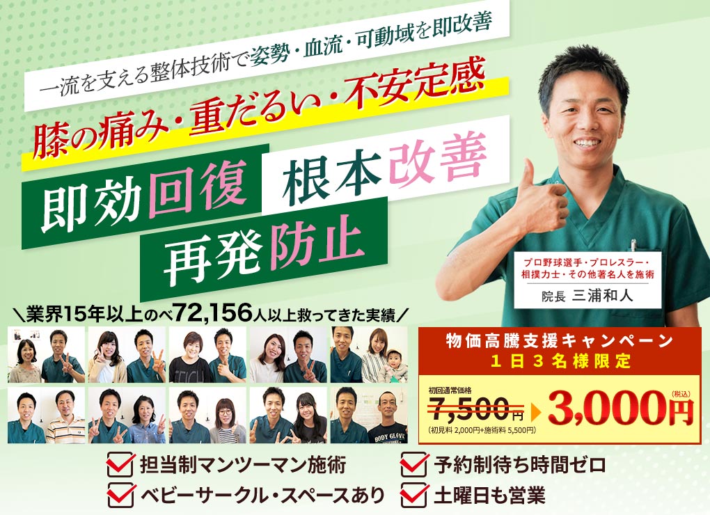 膝の痛み