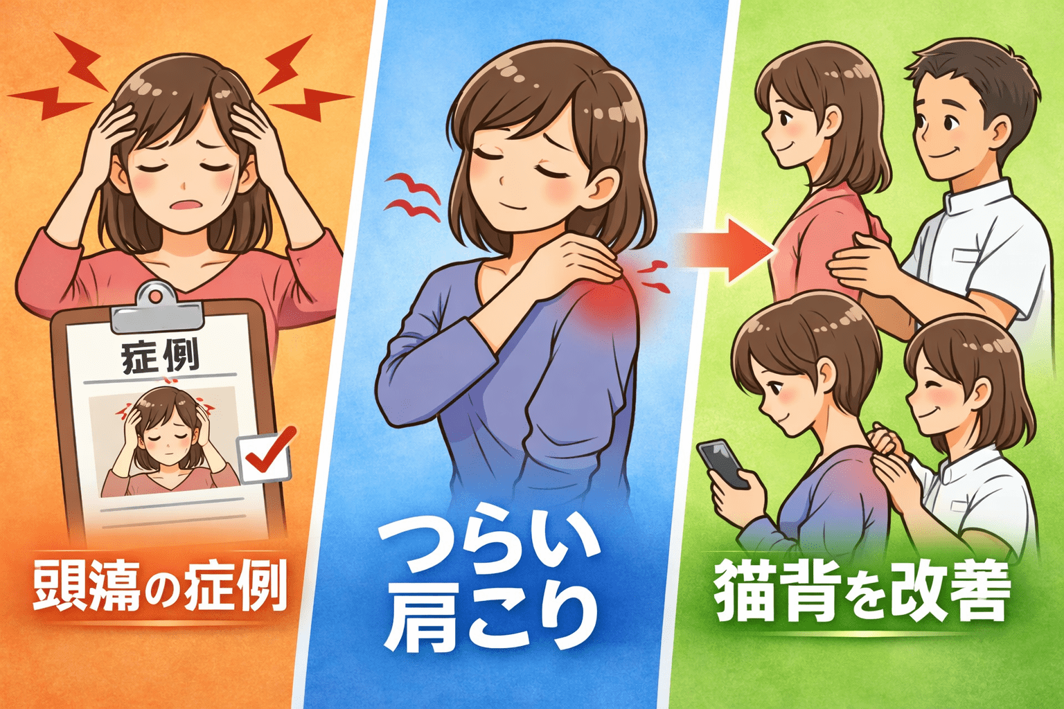 長年の慢性頭痛に悩んだ40代女性の症例報告